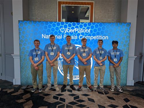 CHS Students of the CyberPatriot National Finals Competition